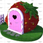 Топиари домик-клубничка - газон Eco