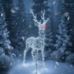 Световая фигура олень Орон