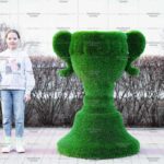 Топиари вазон Олимп - газон Deluxe