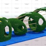 Топиари лабиринт № 3 - газон Eco