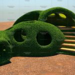 Топиари лабиринт №1 - газон Eco