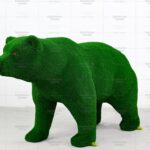 Топиари медведь Велес – газон Deluxe Green