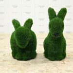 Топиари композиция зайцы Гримм и Грэм - газон Eco