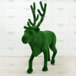 Топиари олень Изюбр, северный, модель 2 - газон Deluxe