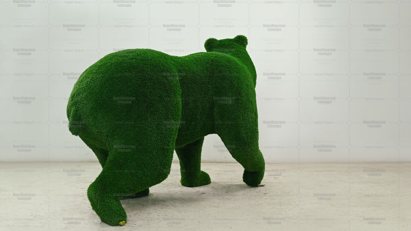 Топиари медведица Забава - газон Deluxe Топиари медведица Забава - газон Deluxe