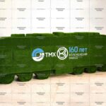 Топиари локомотив - газон Есо