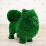 Топиари собака шпиц, h= 45см  - газон Deluxe Green