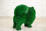 Топиари собака шпиц, h= 45см  - газон Deluxe Green