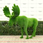 Топиари лось Герон - газон Deluxe Simple