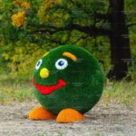 Топиари смайлик - газон Deluxe