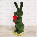Топиари кролик с морковкой, h= 170см - газон Есо