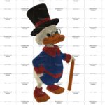 Топиари утка Мак, h=100 см - газон Eco