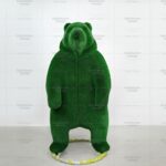 Топиари медведь Потапыч, h=180 см- газон Deluxe Green