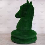 Топиари шахматы конь, h=210 см - газон Eco