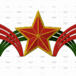 Топиари стела звезда салют - газон Eco