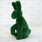 Топиари заяц Трини, h=80 см - газон Deluxe Green