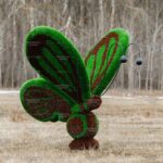 Топиари бабочка Какао - газон Eco