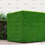 Топиари куб, зеленый, большой - газон Eco