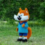 Топиари лисенок Карл - газон Eco