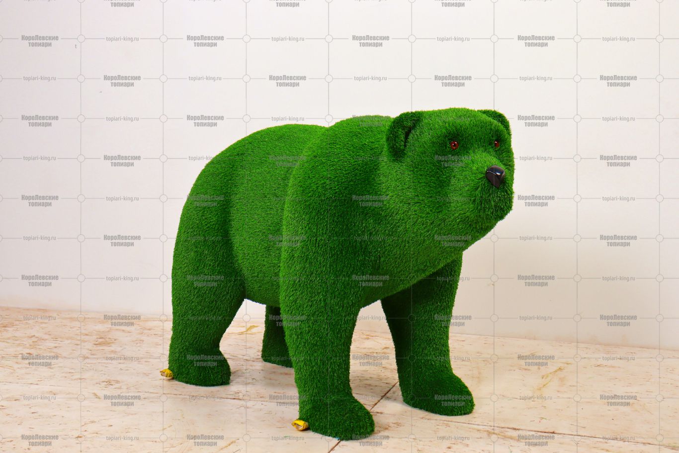 Топиари медведь Муни - газон Eco Топиари медведь Муни - газон Eco