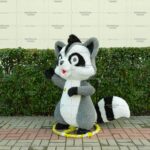 Топиари енот Ролс - газон Eco