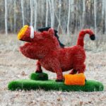 Топиари кабан Валери - газон Deluxe + Eco