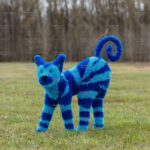 Топиари кот Полосатик - газон Eco