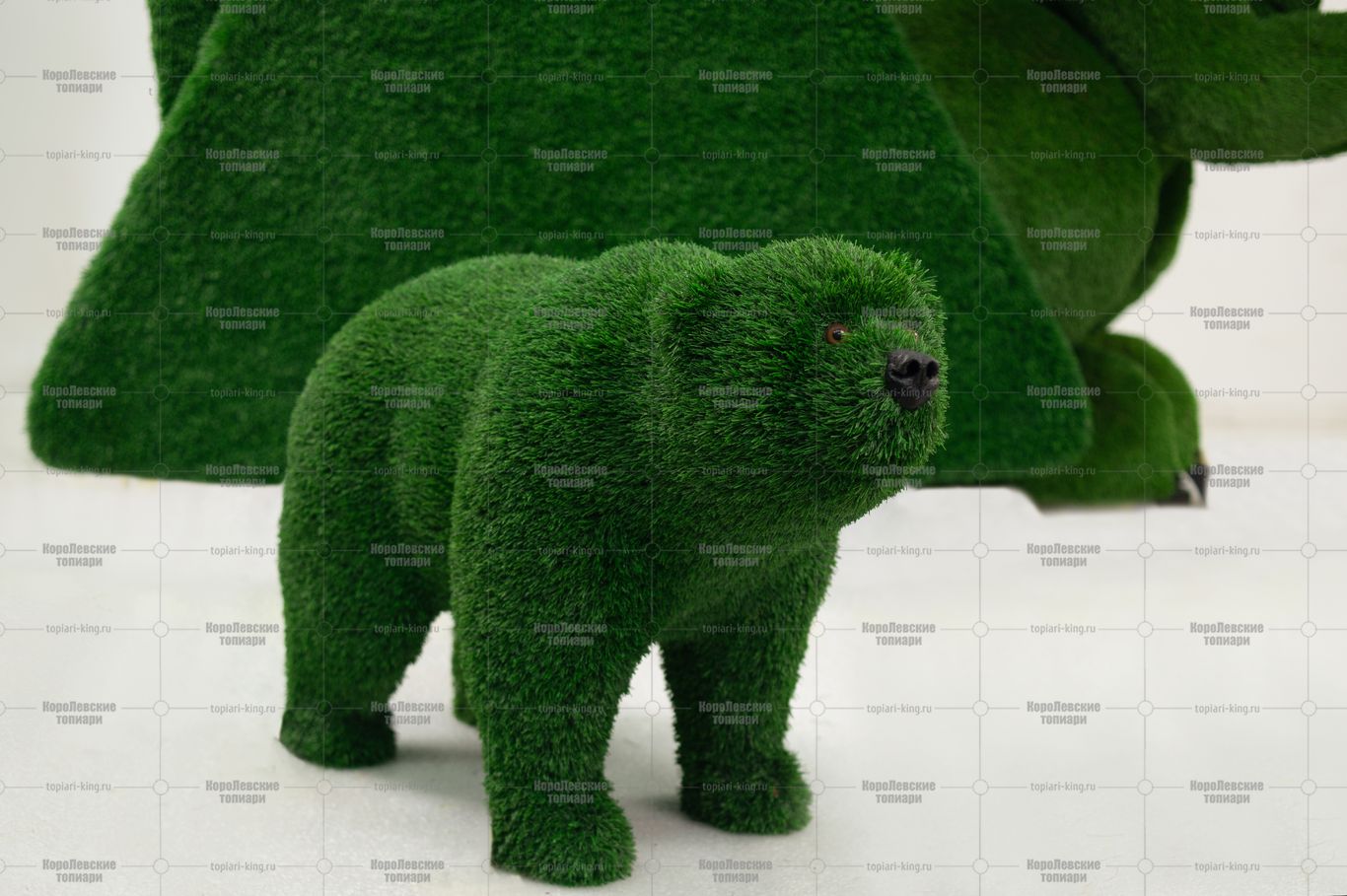 Топиари медведь Стик - газон Есо Топиари медведь Стик - газон Есо