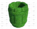 Топиари бочка, h=60см - газон Eco