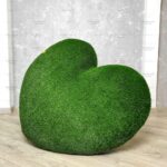 Топиари сердце объемное,h=100см,газон Есо