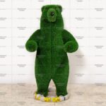 Топиари медведь цирковой малый, размер S, h=150 - газон Deluxe