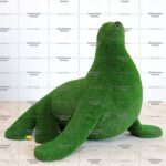 Топиари морской лев, h=110см, модель 1 - газон Eco