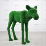 Топиари лосенок, h=120см - газон Есо