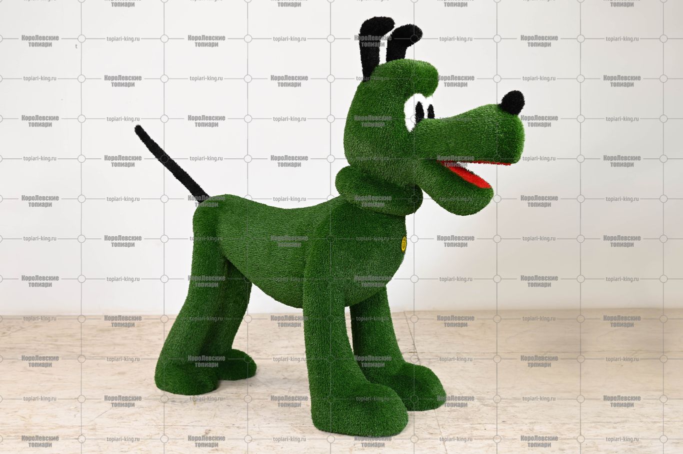 Топиари собака Улыбашка - газон Eco Топиари собака Улыбашка - газон Eco