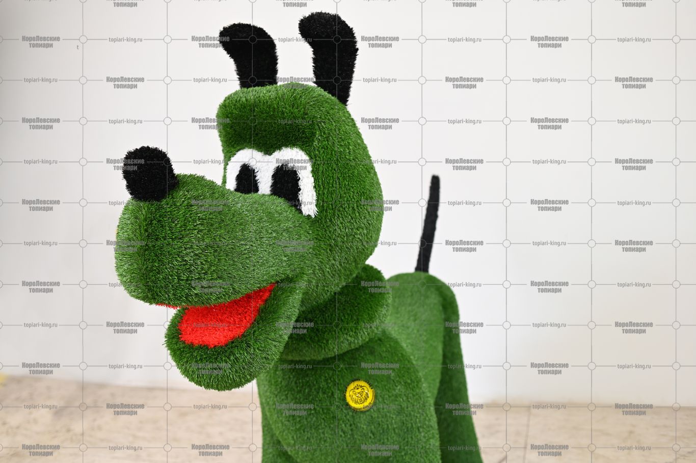 Топиари собака Улыбашка - газон Eco Топиари собака Улыбашка - газон Eco