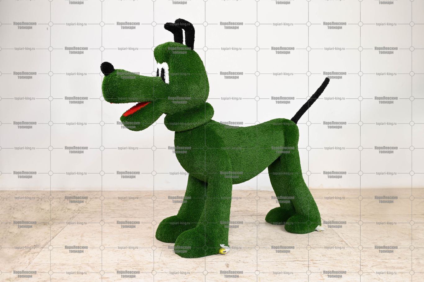 Топиари собака Улыбашка - газон Eco Топиари собака Улыбашка - газон Eco