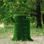 Топиари пень - газон Deluxe