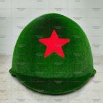 Топиари каска героя Отечества - газон Deluxe