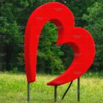 Топиари сердце, h=210 см - газон Eco