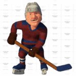 Топиари хоккеист- газон Eco