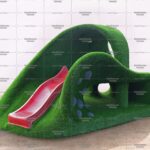 Топиари Ракушка горка - газон Deluxe+Eco