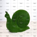 Топиари улитка садовая,  h=115 см - газон Есо