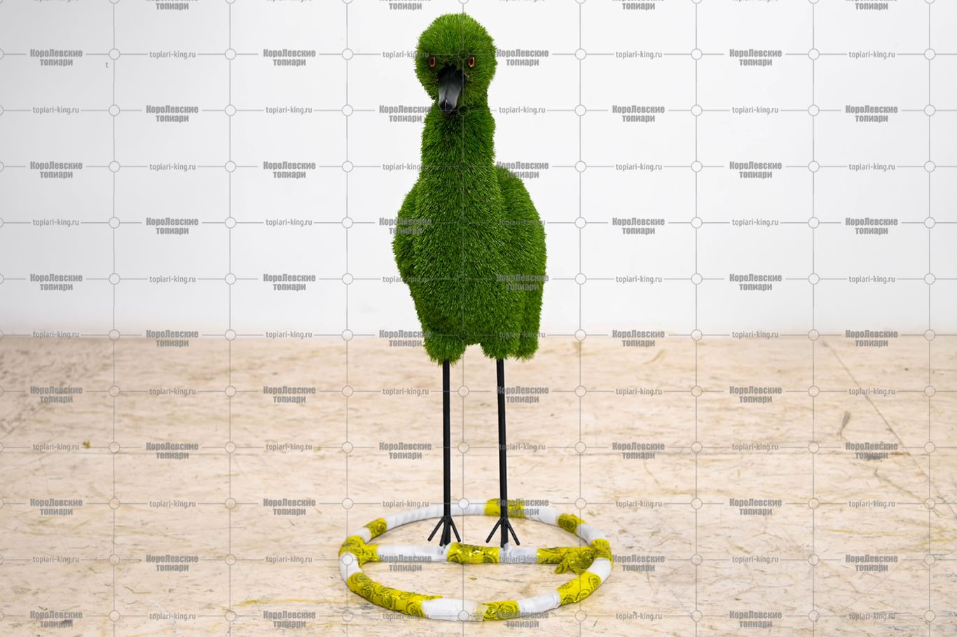 Топиари цапля - газон Deluxe Топиари цапля - газон Deluxe