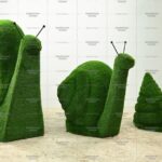 Топиари композиция улитки, семья - газон Deluxe