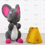 Топиари Мышка с сыром - газон Есо