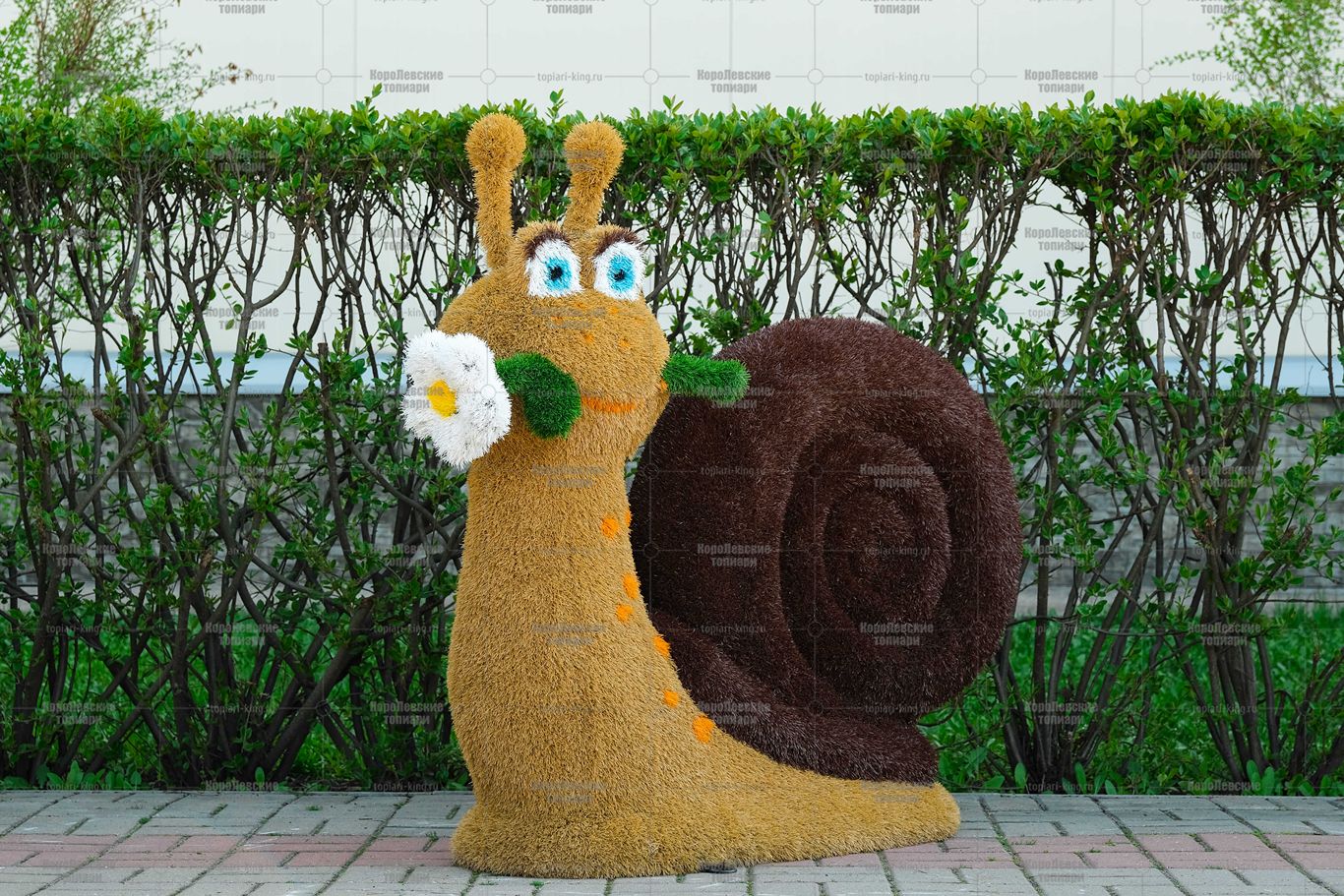 Топиари улитка Марика - газон Eco Топиари улитка Марика - газон Eco