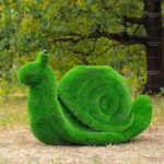Топиари улитка, важная с кашпо - газон Eco