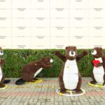 Топиари композиция бобры - газон Eco