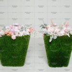 Топиари композиция вазоны Кантри, набор №4 - газон Deluxe