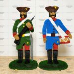 Топиари композиция гусары, Ярополк и Светозар - газон Eco